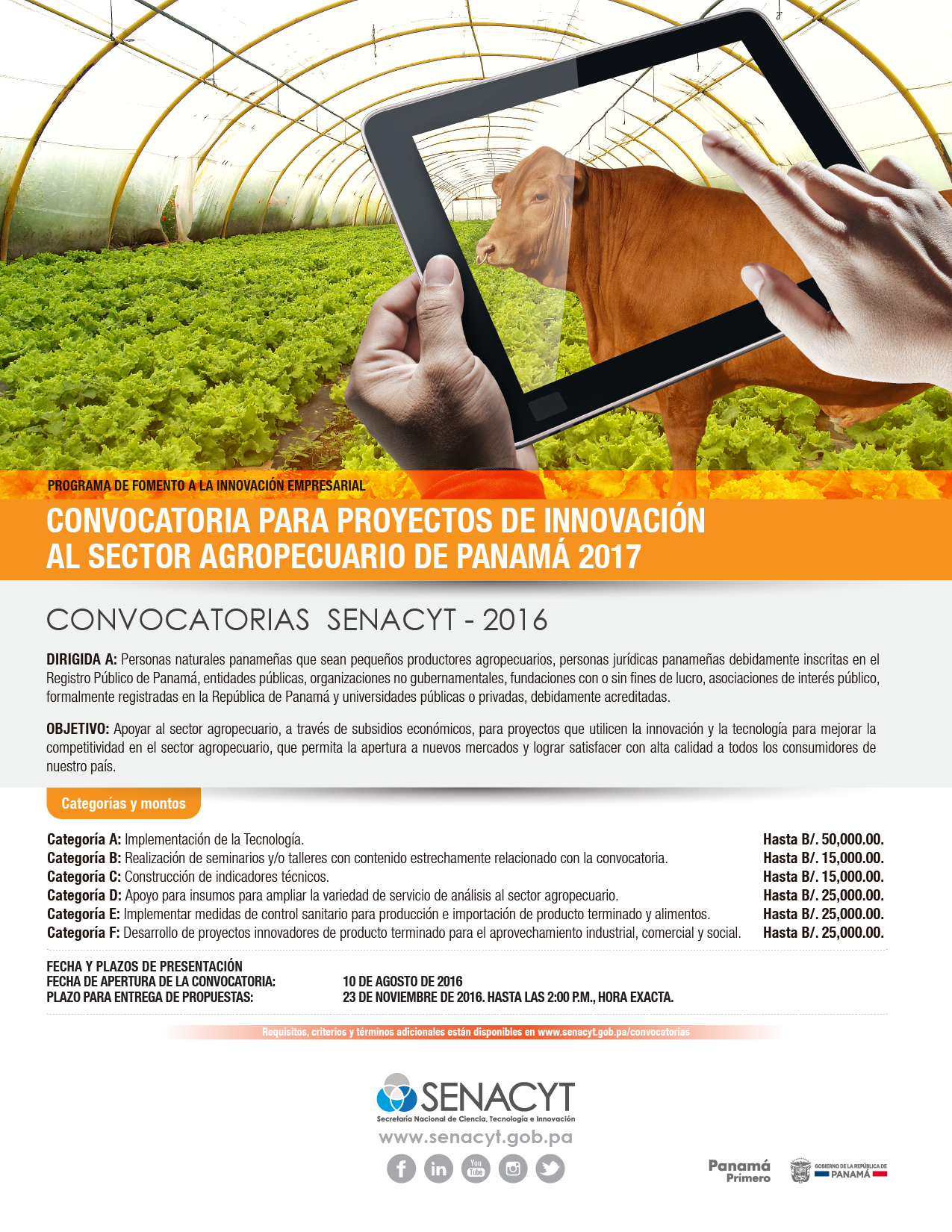 convocatoria