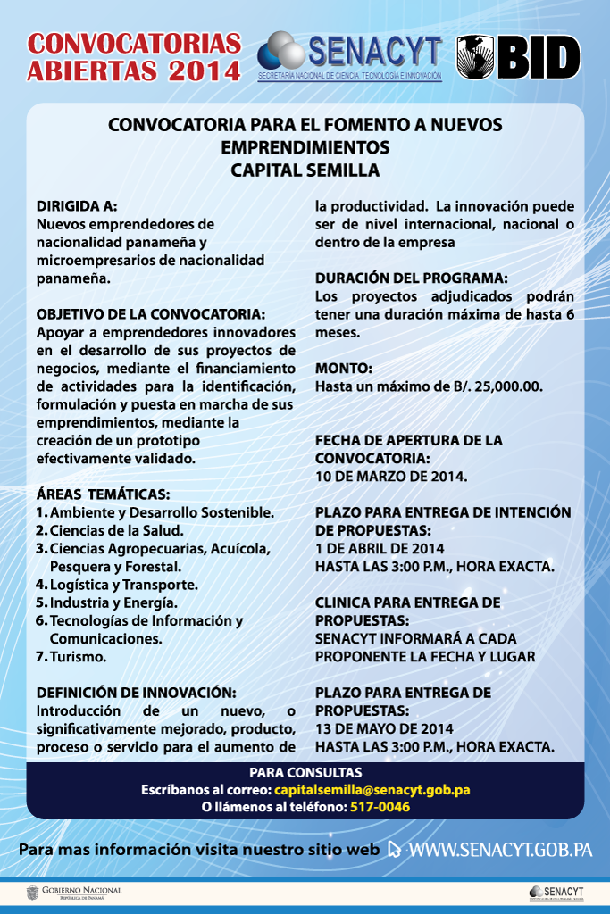 convocatoria