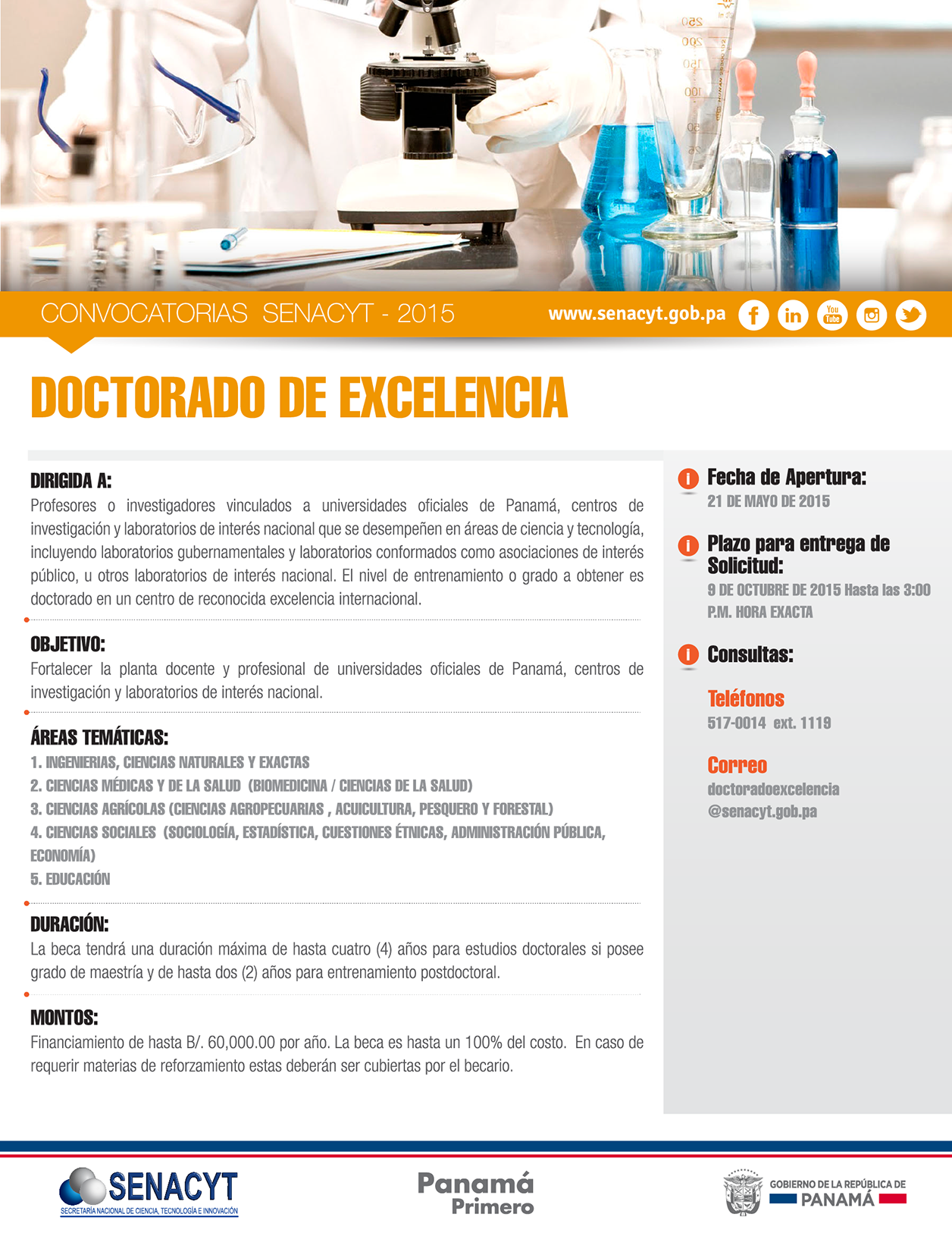 convocatoria