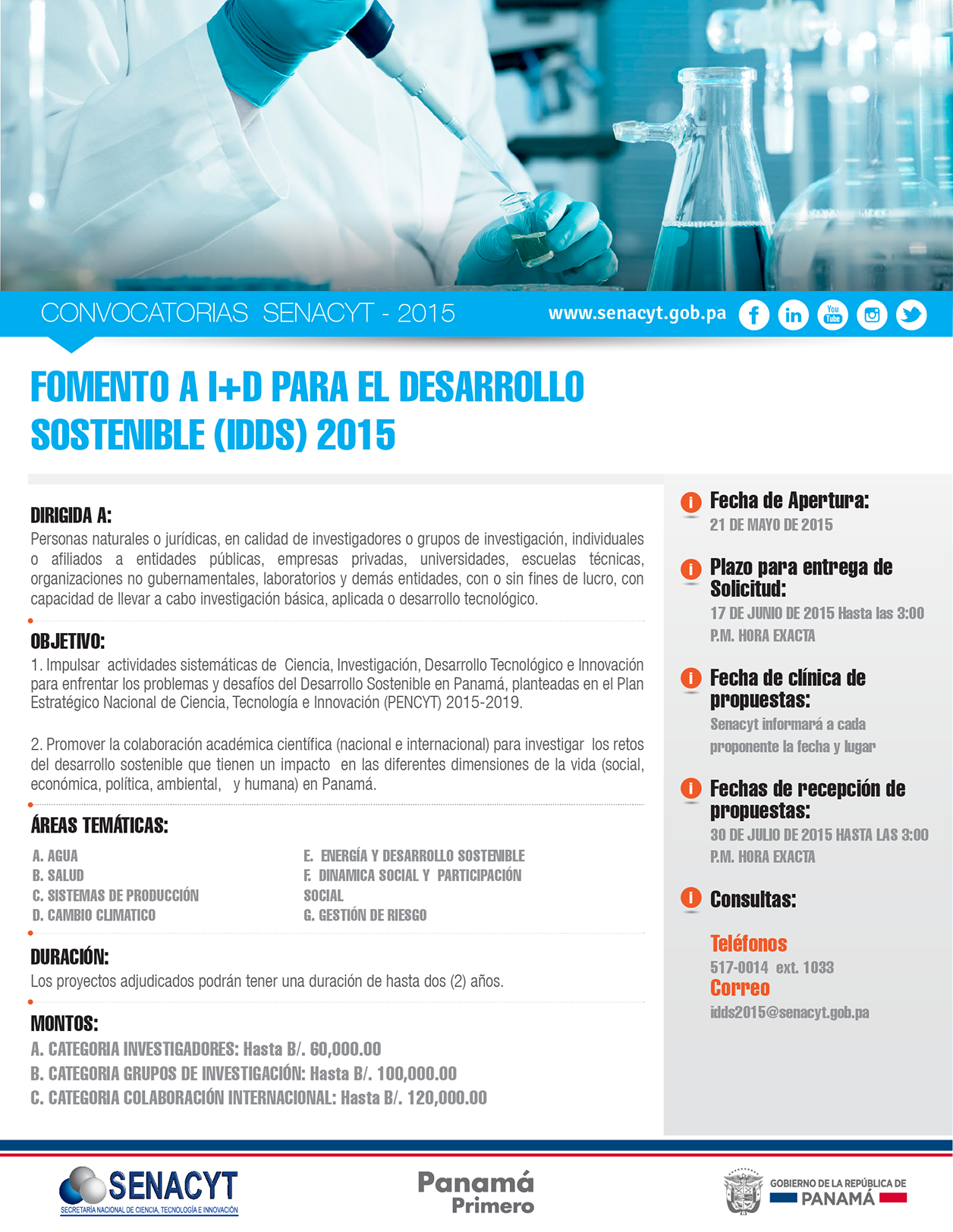 convocatoria